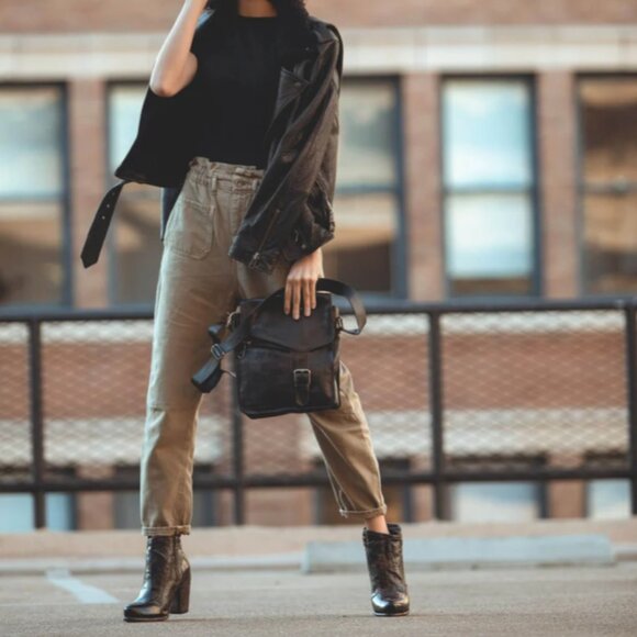 NEW BED/STU Made In Mexico Leather Isla Booties in tonic for women 725 8j4 - Picture 2 of 11